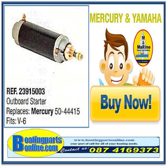STARTER OUT-BOARD MERCURY 50-444415 8100223915003  
