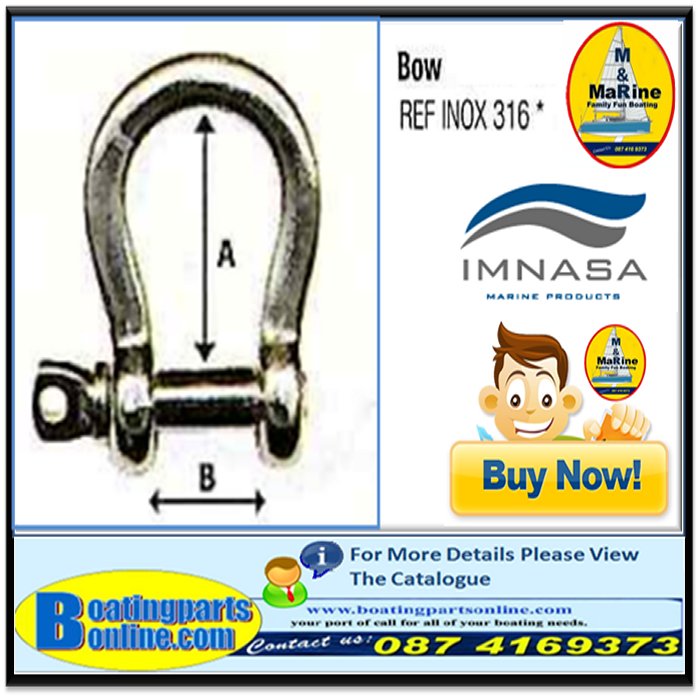 SHACKLE BOW 20mm S.S. J414720250141