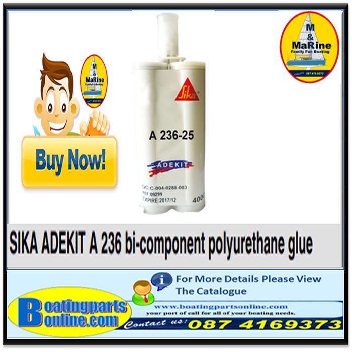 Sika ADEKIT A236-120 ad. bicomponente verde 400 ml MA07528942