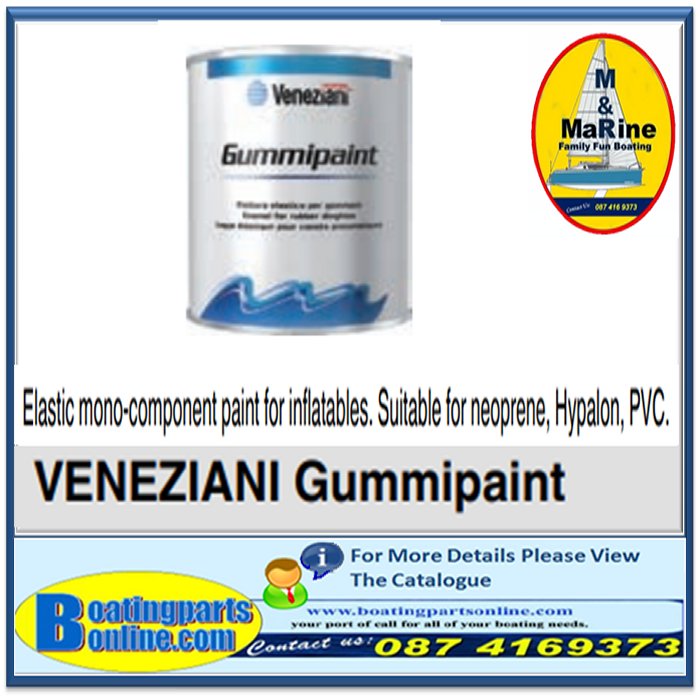 VENEZIANI Gummipaint white 0.5 l MA2146500902BI